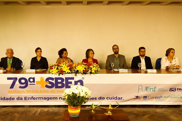 Abertura Oficial da 79ª Semana Brasileira de Enfermagem